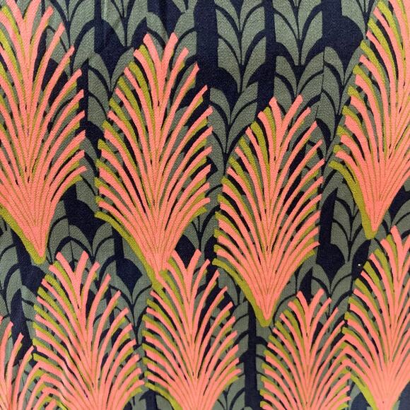 New WHITE STUFF Dress UK14/US10 Tunic Collarless Sleeveless Button Neck Bohemian - Picture 6 of 13